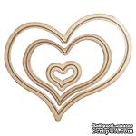 Лезвия Spellbinders -  Dies - Hearts One - ScrapUA.com