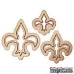 Лезвия Spellbinders -  Fleur De Lis - ScrapUA.com