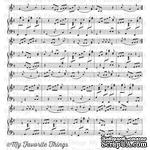 Резиновый штамп My Favorite Things - BG Sheet Music Background - ScrapUA.com