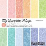 Набор бумаги My Favorite Things - Bundles of Blossoms Pastels Paper Pack, размер 15х15 см, 24 листа. - ScrapUA.com