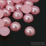 Полужемчужинки PearlPink, 6x3мм, цвет розовый, 50 шт. - ScrapUA.com