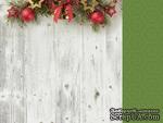 Двусторонний лист скрапбумаги от Kaisercraft - Basecoat Christmas Collection - Bells, 30 x 30 см. - ScrapUA.com