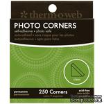 Уголки для фото от Thermoweb - Photo Corners - Clear, прозрачные, 250 шт. - ScrapUA.com