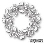 Ножи от Poppystamps - Home for the Holidays Wreath craft die - ScrapUA.com