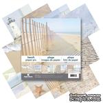 Набор двусторонней скрапбумаги от Paper House - Beach Paper Pad, 30,5x30,5 см, 12 шт - ScrapUA.com