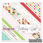 Набор бумаги  для скрапбукинга от Pretty Little Studio, односторонняя  - Birthday Cake Paper Pack - ScrapUA.com