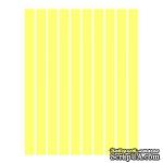 Набор полосок бумаги для квиллинга, 1 цвет (желтый пастель), 1,5х295мм, 160 г/м2,  100 шт. - ScrapUA.com