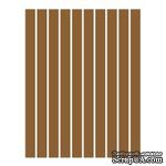 Набор полосок бумаги для квиллинга, 1 цвет (коричневый), 3х295мм, 80 г/м2, 200 шт. - ScrapUA.com