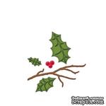 Ножи от Spellbinders - Holly Twigs and Leaves - ScrapUA.com