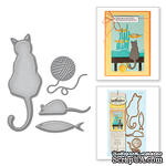 Нож для вырубки от Spellbinders - Here Kitty - ScrapUA.com