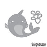 Ножи для вырубки от Spellbinders - Happy Narwhal - ScrapUA.com