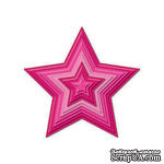 Набор лезвий Spellbinders - Stars Nestabilities - Звезды, 5 шт - ScrapUA.com