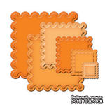 Лезвия от Spellbinders - Classic Scalloped Squares SM, 6 шт - ScrapUA.com