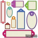 Набор лезвий от Spellbinders - Back to Basics Tags - ScrapUA.com