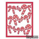 Ножи от Spellbinders – Candy Cane Card Front - ScrapUA.com