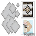 Нож для вырубки от Spellbinders - Art Deco - Ritz Labels - ScrapUA.com