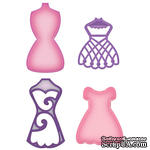 Лезвия от Spellbinders - Decorative Dress Forms - Манекены, 4 шт  - ScrapUA.com