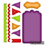 Лезвия Spellbinders - Tags and Flags, 10 шт. - ScrapUA.com