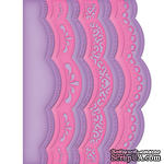 Лезвие Spellbinders - Borderabilities - A2 Scalloped Borders One, 7 шт. - ScrapUA.com