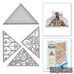 Нож для вырубки от Spellbinders - Triangle Fretwork - ScrapUA.com