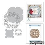 Ножи от Spellbinders -Flourished Square - ScrapUA.com