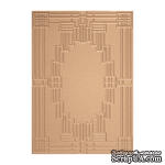 Пластина для тиснения от Spellbinders - Deco Squared - ScrapUA.com