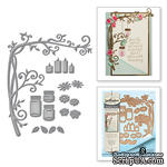 Нож для вырубки от Spellbinders - Stacey Caron - Botanical Bliss - Elegant Branch - ScrapUA.com