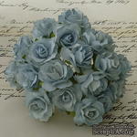 Дикая роза, цвет бледно-голубой, диаметр - 30мм, 1 шт. - ScrapUA.com
