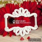 3d чипборд ScrapBox - Рамочка с вензелями Dr-007 - ScrapUA.com