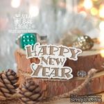 Деревянная фишка ScrapBox - Happy New Year Fl-017 - ScrapUA.com