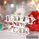 Чипборд ScrapBox - Надпись Happy New Year Hi-414 - ScrapUA.com