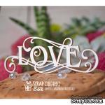 Чипборд ScrapBox - Надпись Love с завитками Hi-419 - ScrapUA.com