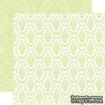 Лист скрапбумаги от Echo Park - Sprig Damask, 30х30 см - ScrapUA.com