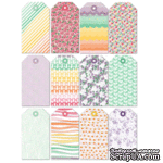 Тэги от Pretty Little Studio  -  Mango Sorbet Mini Shipping Tags - ScrapUA.com