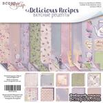 Набор двусторонней бумаги от Scrapmir - Delicious Recipes, 20х20 см, 10 листов - ScrapUA.com