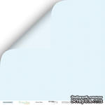 Лист двусторонней бумаги от Scrapmir - Blue Pastel - Every Day, 30x30см - ScrapUA.com