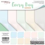 Набор двусторонней бумаги от Scrapmir  - Every Day (Pastel), 30х30см, 10 листов - ScrapUA.com