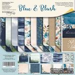 Набор двусторонней бумаги от Scrapmir - Blue &amp; Blush, 20х20см, 11 шт - ScrapUA.com