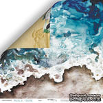 Лист двусторонней бумаги от Scrapmir - Бриз - Nautical Graphic, 30x30см - ScrapUA.com