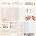 Набор скрапбумаги Studio75 - Sweet home paper collection, 30х30 см - ScrapUA.com