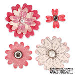 Лезвия Sizzix Bigz Die - Flower Layers w/Heart Petals - ScrapUA.com