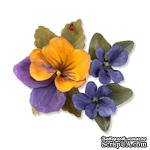 Ножи от  Sizzix - Susans Garden - Framelits Dies - Flower Pansy / Violet - ScrapUA.com