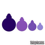 Лезвия от Sizzix - Framelits Die Set 4PK - Ornaments, Round, 4 шт. - ScrapUA.com