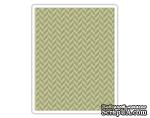 Папка для тиснения от Tim Holtz Alterations - Texture Fades Embossing Folder - Herringbone - ScrapUA.com