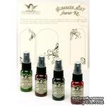 Набор спреев для штампинга Tattered Angels Glimmer Mist &quot;Bright&quot; Starter Kit! 4 шт. по 30мл  - ScrapUA.com