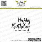 Акриловый штамп Lesia Zgharda Happy Birthday TA201 - ScrapUA.com