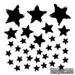 Маска The Crafter&#039;s Workshop - Mini Template Star Fall, 15х15 см - ScrapUA.com