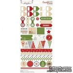 Набор наклеек Teresa Collins - Candy Cane Lane - Decorative Stickers - ScrapUA.com