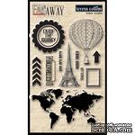 Акриловые штампы Teresa Collins Far &amp; Away - Clear Acrylic Stamps, 15 шт. - ScrapUA.com