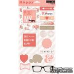 Набор наклеек Teresa Collins Designs - You Are My Happy - Chipboard Elements - ScrapUA.com